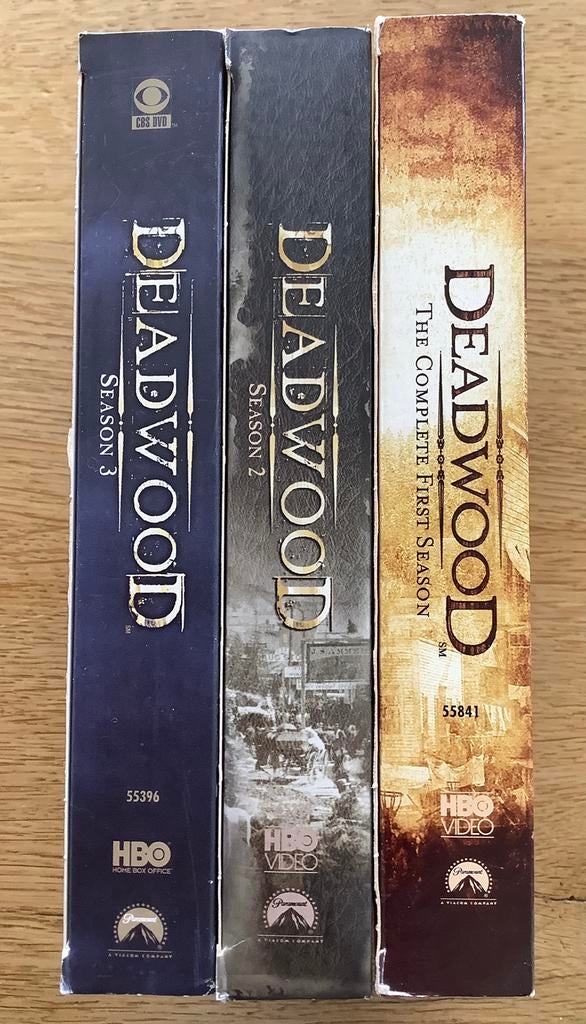 Deadwood sezoen 1 t/m 3, Cd's en Dvd's, Dvd's | Tv en Series, Alle leeftijden, Ophalen of Verzenden, Zo goed als nieuw