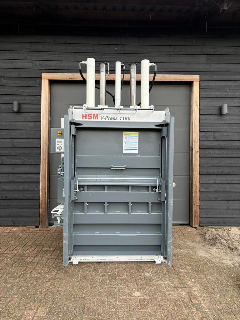 HSM V-Press 1160 MAX | 60 ton | Balenpers | Papierpers, Doe-het-zelf en Verbouw, Ophalen of Verzenden, Zo goed als nieuw