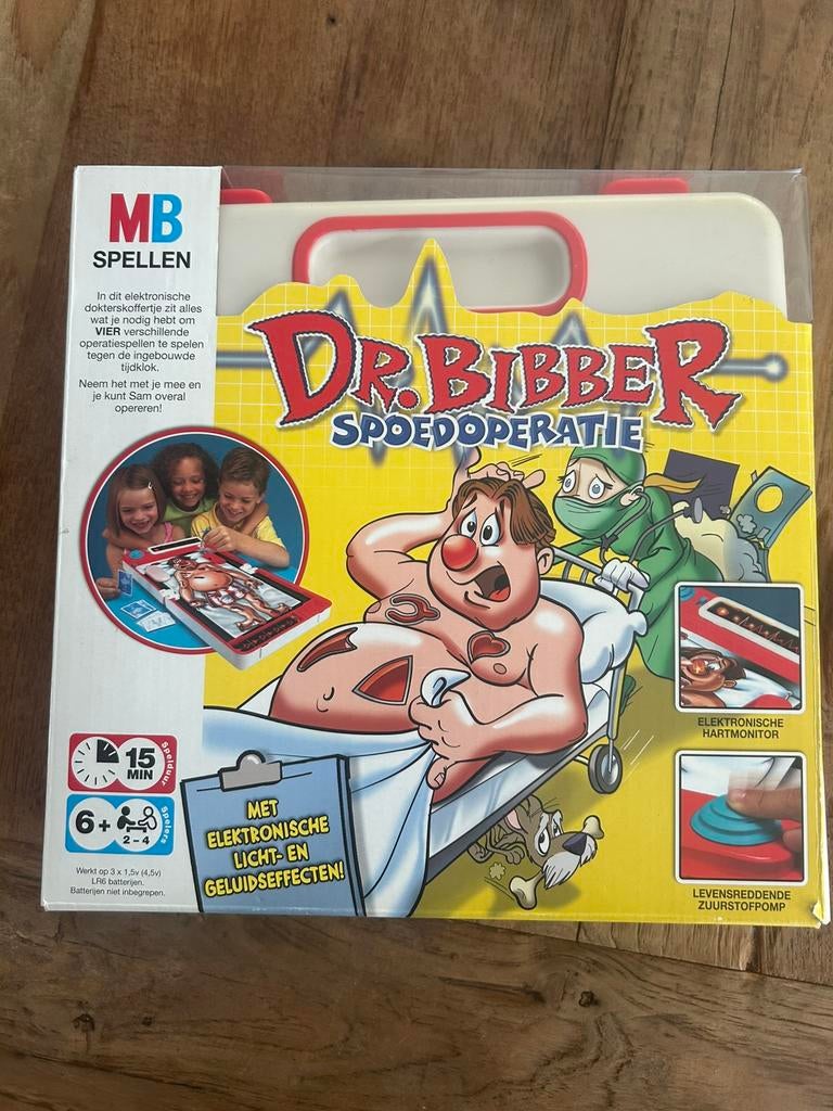 MB spel Dr Bibber, Ophalen of Verzenden, Gebruikt