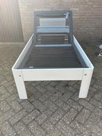 Auping Auronde hoofdeind 200x90 X48 electrisch bodem, Huis en Inrichting, Ophalen, 90 cm, Eenpersoons, Wit