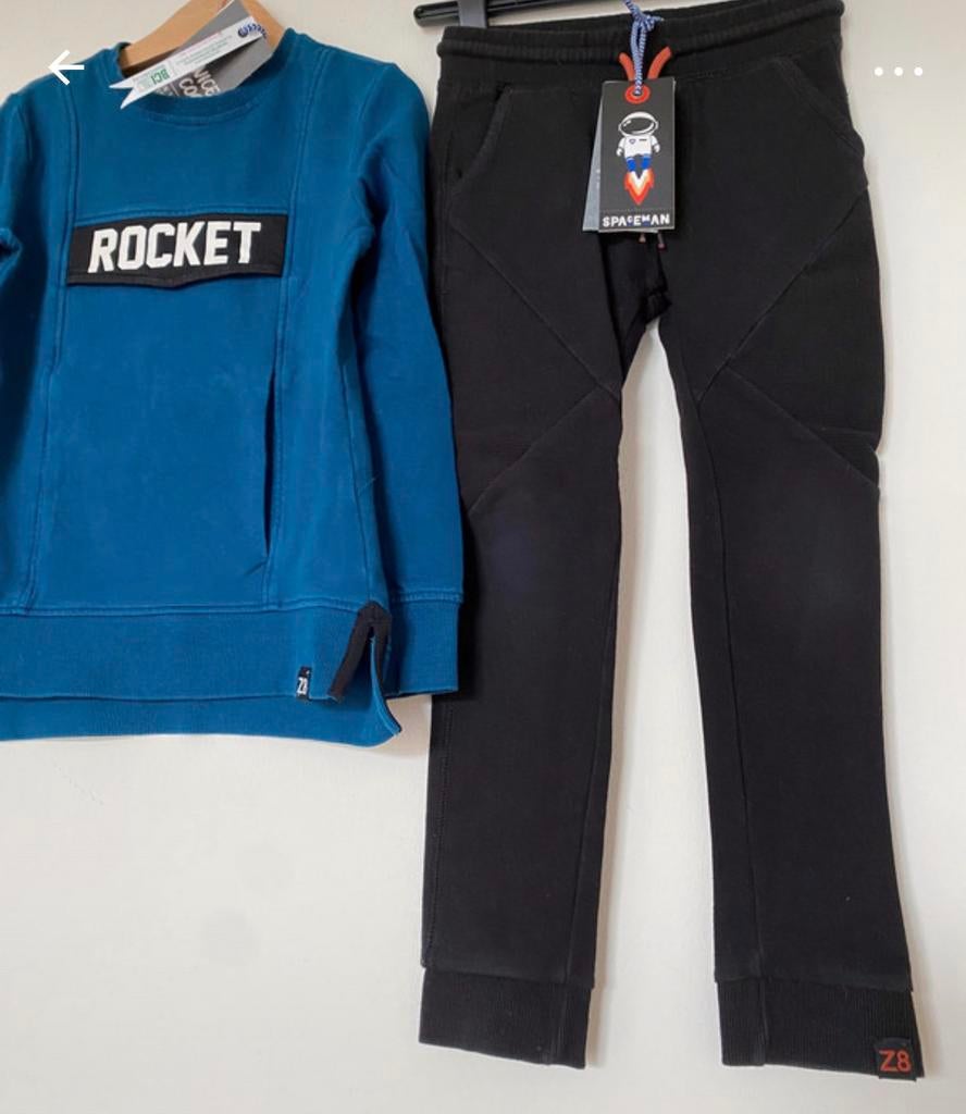 Z8 trui merijn en broek danilo maat 116, Ophalen of Verzenden, Zo goed als nieuw, Jongen, Setje