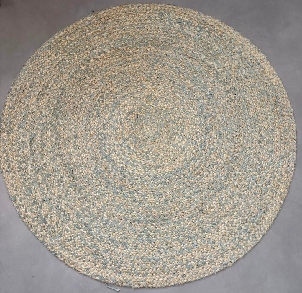 Vloerkleed KidsDepot jute 110 cm diameter, Huis en Inrichting, Ophalen, Zo goed als nieuw, Rond, 100 tot 150 cm
