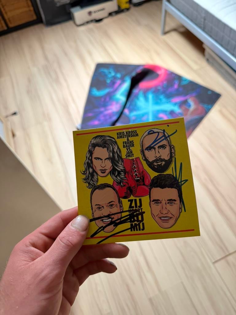 Cd gesigneerd door kris kross Amsterdam & Jan Smut & Frans, Ophalen, Nieuw, Overige typen