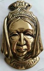 Queen Victoria deurklopper, mooi zwaar messing, Ophalen, Koper