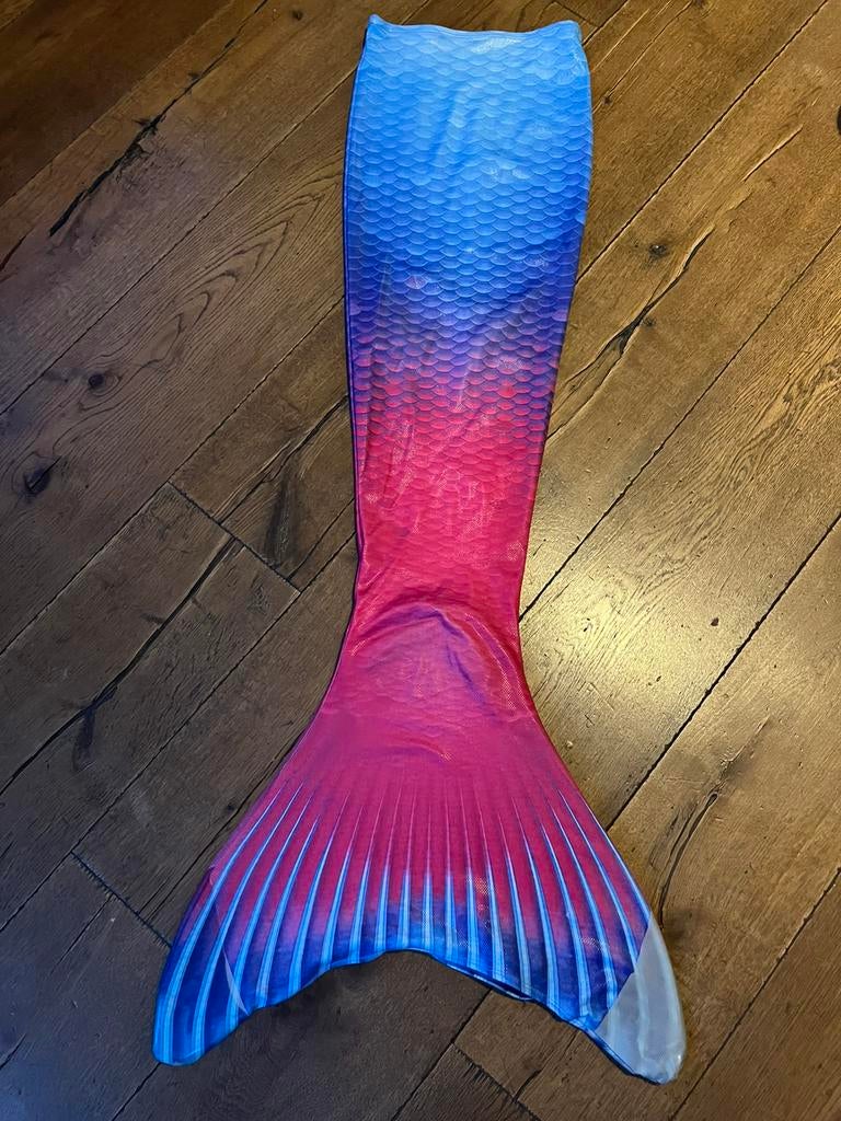 Zeemeerminstaart met monovin, Gebruikt, Meisje, Ophalen of Verzenden, Zwem-accessoire