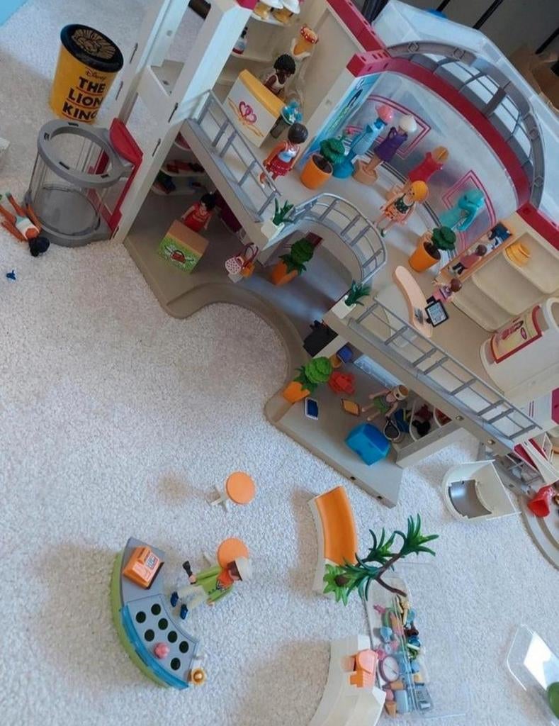 Playmobil winkelcentrum 5485, Ophalen, Zo goed als nieuw, Complete set