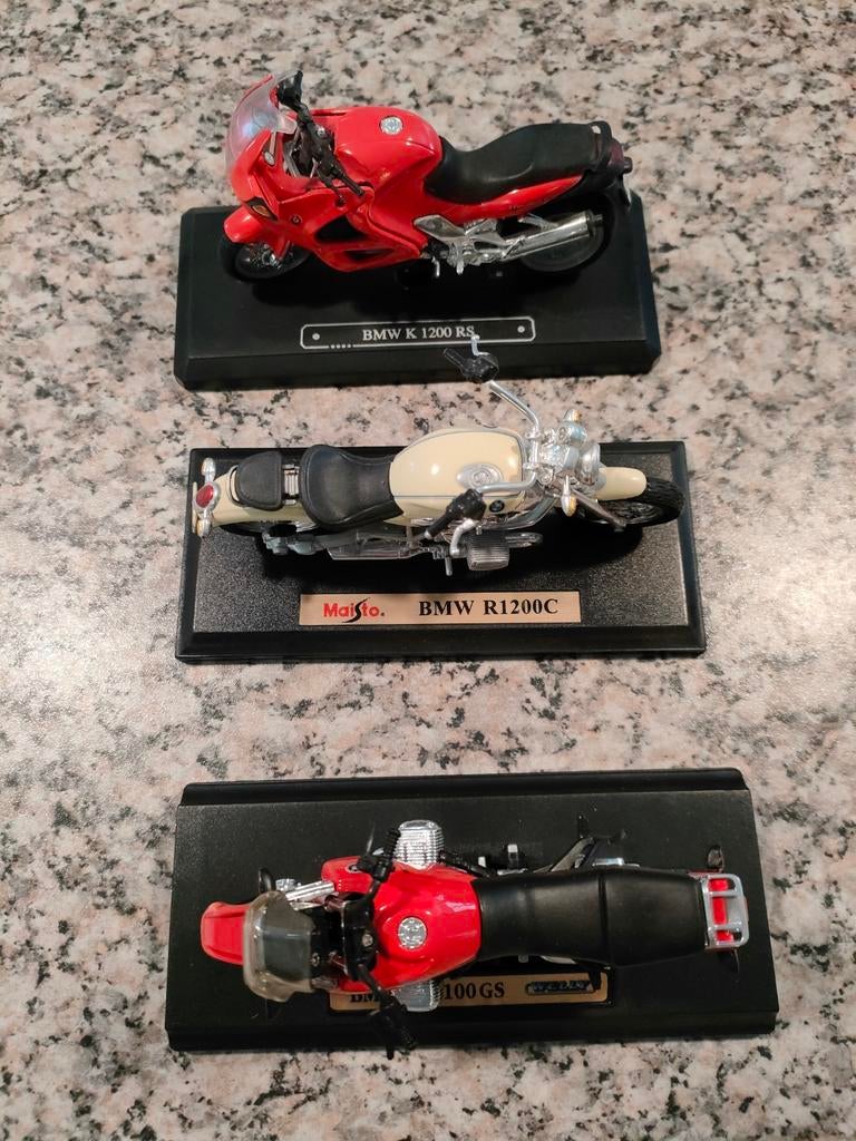 Miniatuur motoren 20 stuks!, Ophalen, Zo goed als nieuw, Motoren