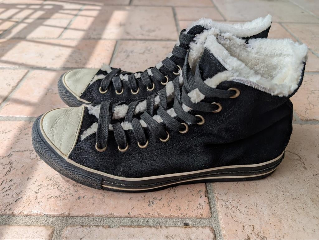 Converse Chuck Taylor all Star, Zwart, Ophalen of Verzenden, Sneakers of Gympen, Converse All Star