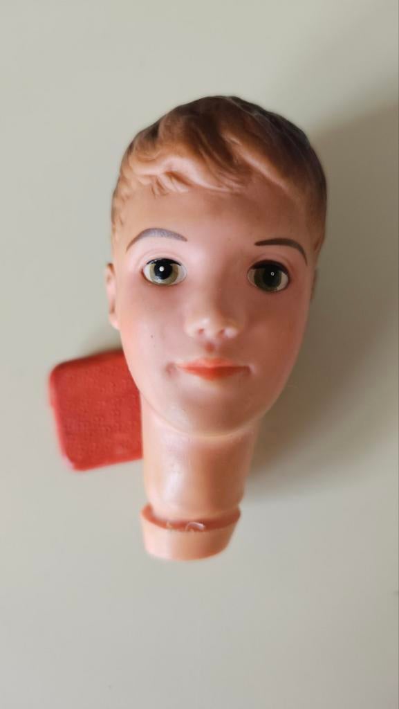 Vintage (Barbie) hoofd Paul 60's (Sindy), Verzamelen, Poppen, Ophalen of Verzenden, Gebruikt, Pop