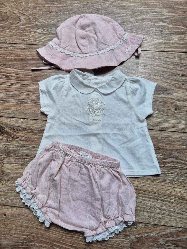 Chloé setje maatje 62 nieuwstaat, Kinderen en Baby's, Babykleding | Maat 62, Meisje, Nieuw, Ophalen of Verzenden, Setje