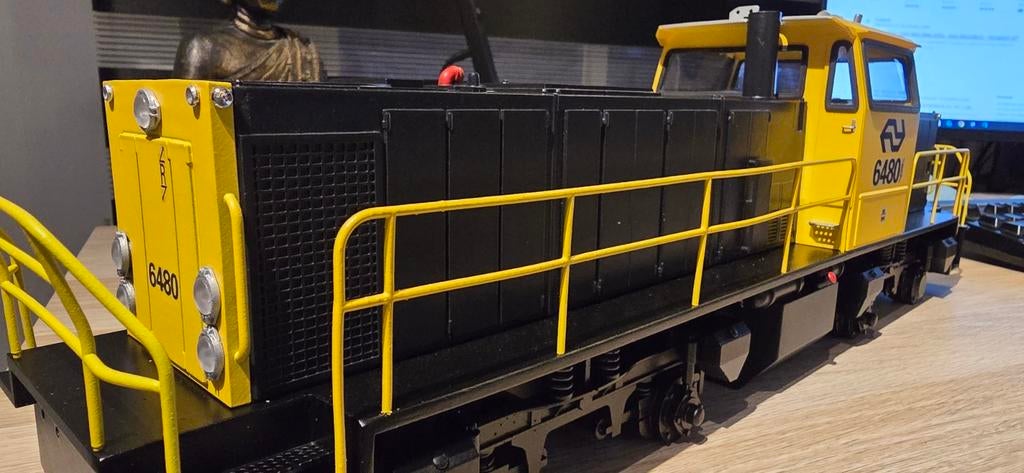 NS 6400 LGB schaal 1:27, Ophalen of Verzenden, Gebruikt, Gelijkstroom, Locomotief