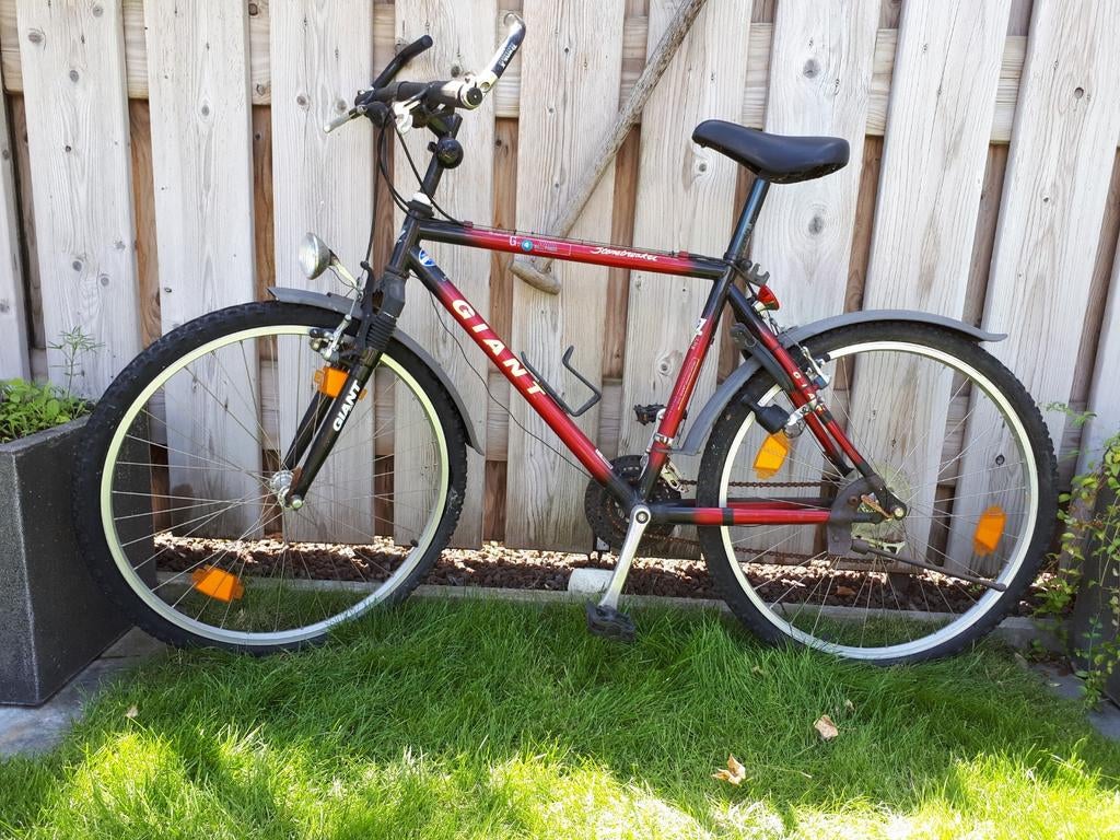 Mountainbike GIANT vintage 90’s zsm ophalen, Fietsen en Brommers, Fietsen | Mountainbikes en ATB, 45 tot 49 cm, Ophalen, Gebruikt