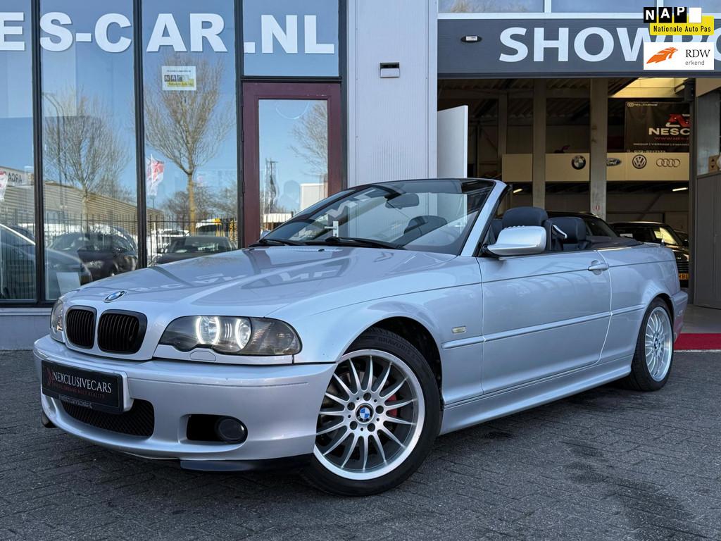 BMW 3-serie Cabrio 318 Ci M-Sport | Carplay | Leder | Elektr, Auto's, BMW, 13 km/l, Achterwielaandrijving, Cabriolet, 4 stoelen