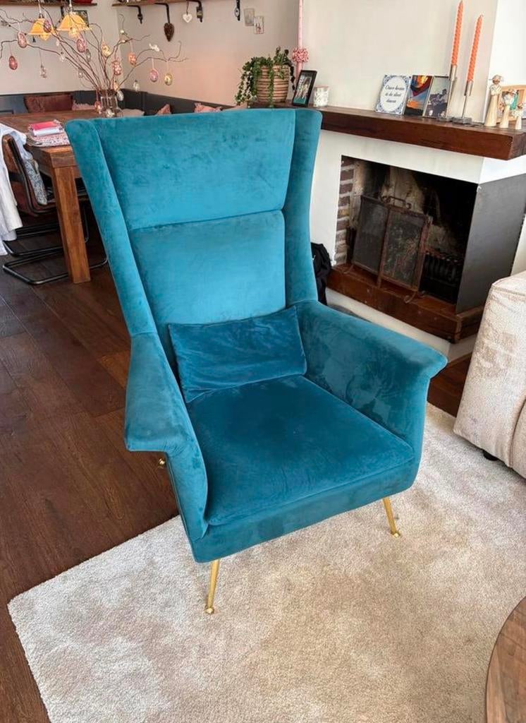 Kare desing stoel, Ophalen, Zo goed als nieuw, 125 cm of meer