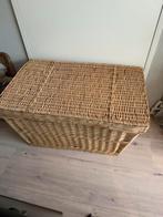 Grote rieten mand, Ophalen, Zo goed als nieuw, Rechthoekig, Riet