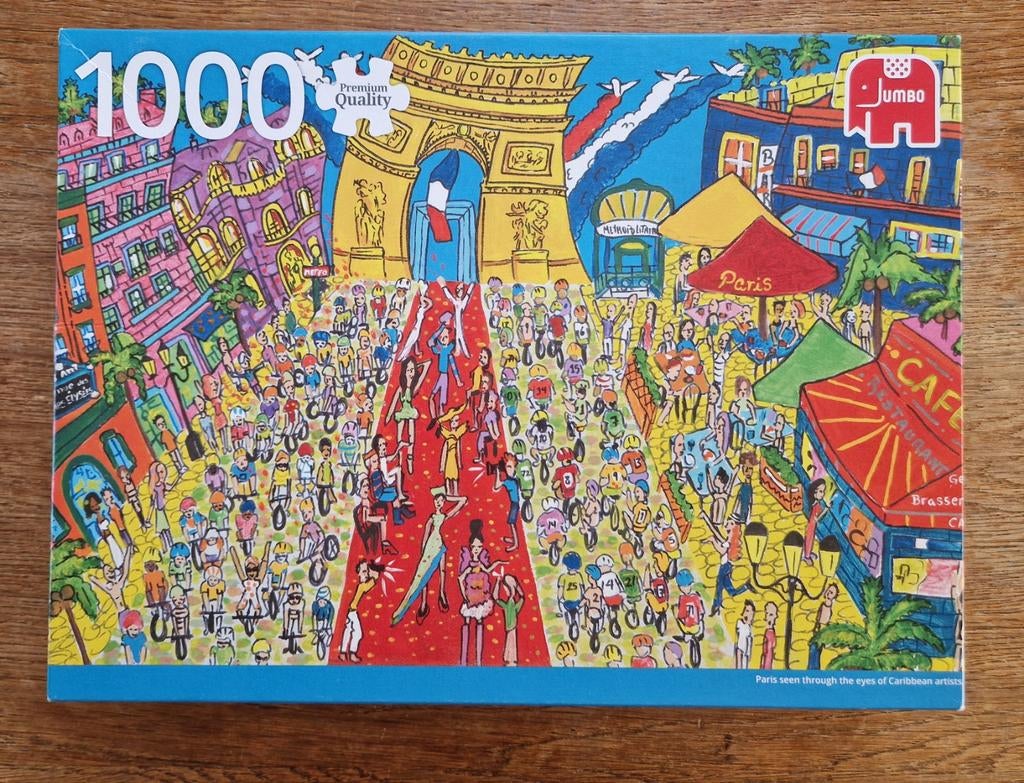 Jumbo. Arc de Triomphe, Paris., Ophalen of Verzenden, 500 t/m 1500 stukjes, Zo goed als nieuw