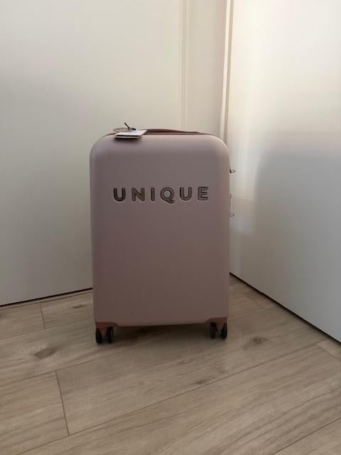 Koffer, Sieraden, Tassen en Uiterlijk, Koffers, Wieltjes, Hard kunststof, 45 tot 55 cm, Nieuw