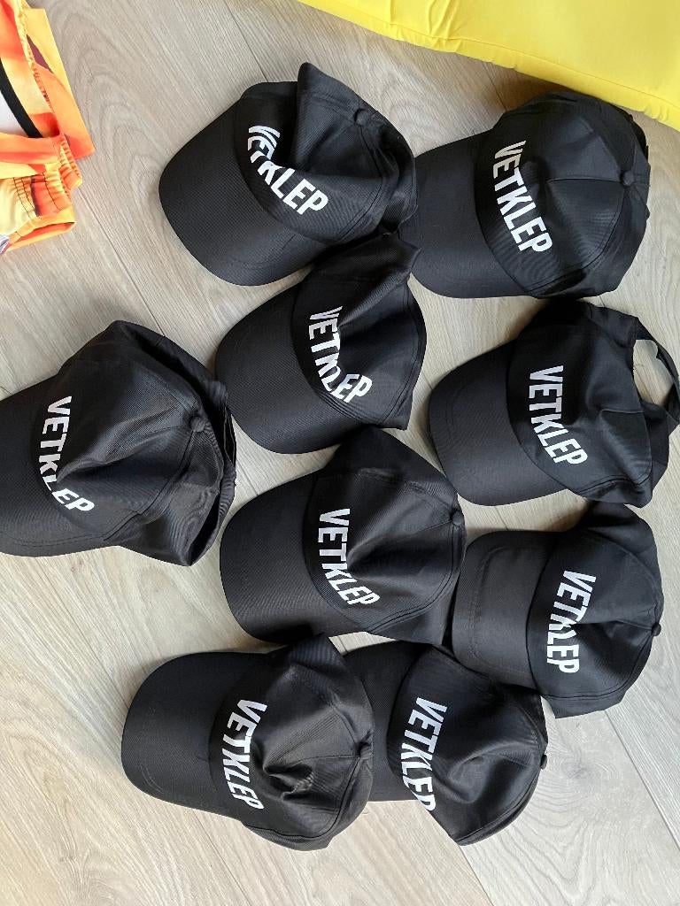 petten 9 keer Vetklep, Carnaval, Ophalen of Verzenden, Accessoires, Onbekend