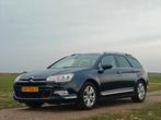 Citroën C5 1.6 Tourer full options, automaat, nieuwe ketting, Euro 5, Zwart, Blauw, Leder en Stof