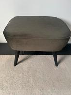 WOOOD hocker Sara warmgroen fluweel, Ophalen of Verzenden, Zo goed als nieuw, Vierkant, Stof