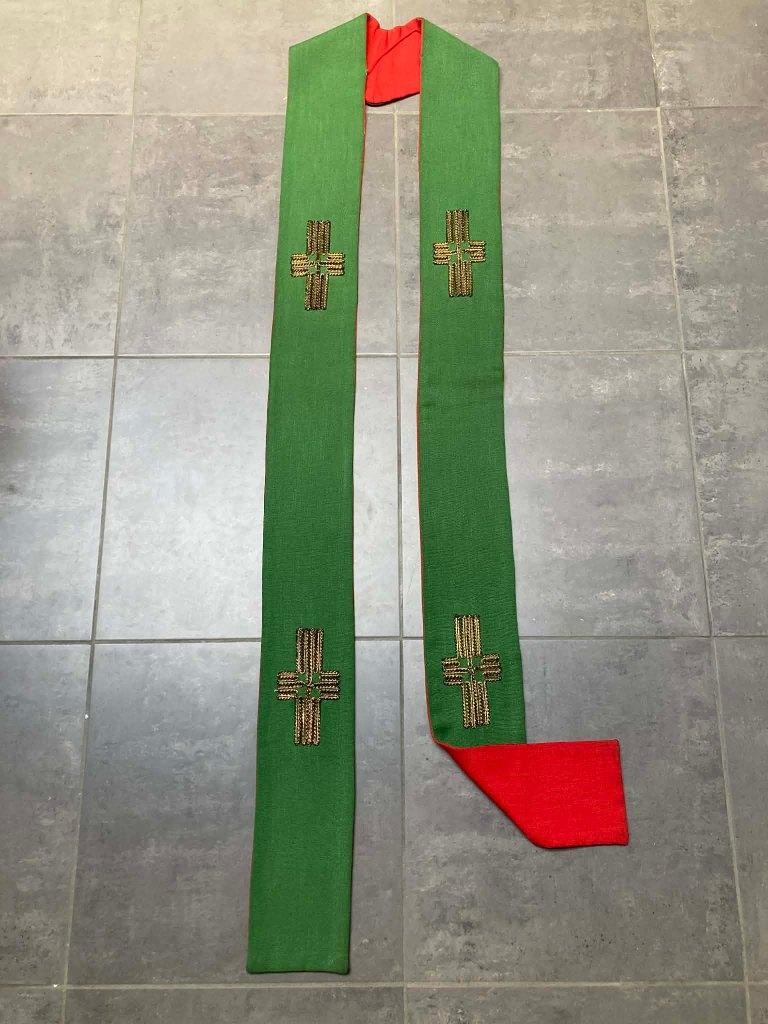 Set van 2 dubbelzijdige stola's priester, Ophalen of Verzenden