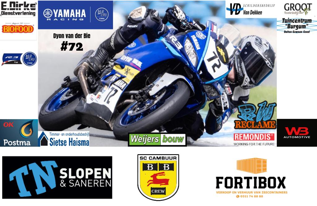 PARTNER GEZOCHT YAMAHA bLUcRU Cup R3, Auto diversen, Aanhangers en Bagagewagens, Ophalen
