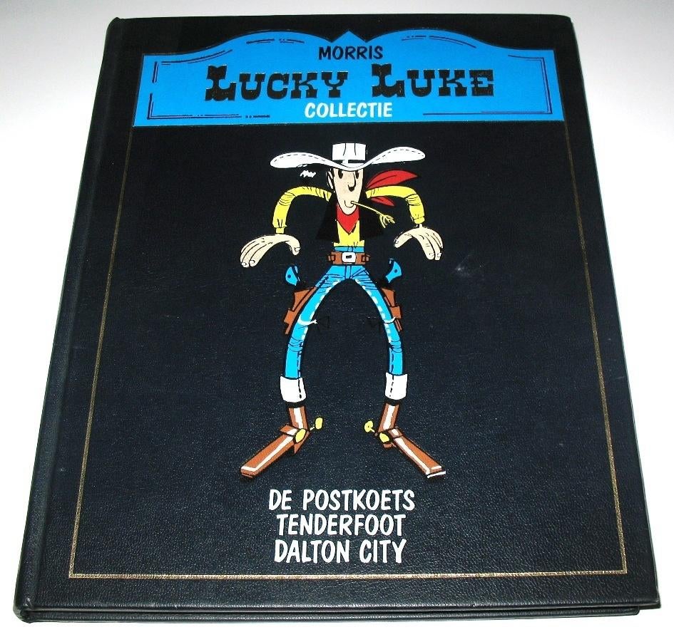 Morris Lucky Luke collecie postkoets tenderfoot Dalton City, Boeken, Eén stripboek, Ophalen of Verzenden, Zo goed als nieuw