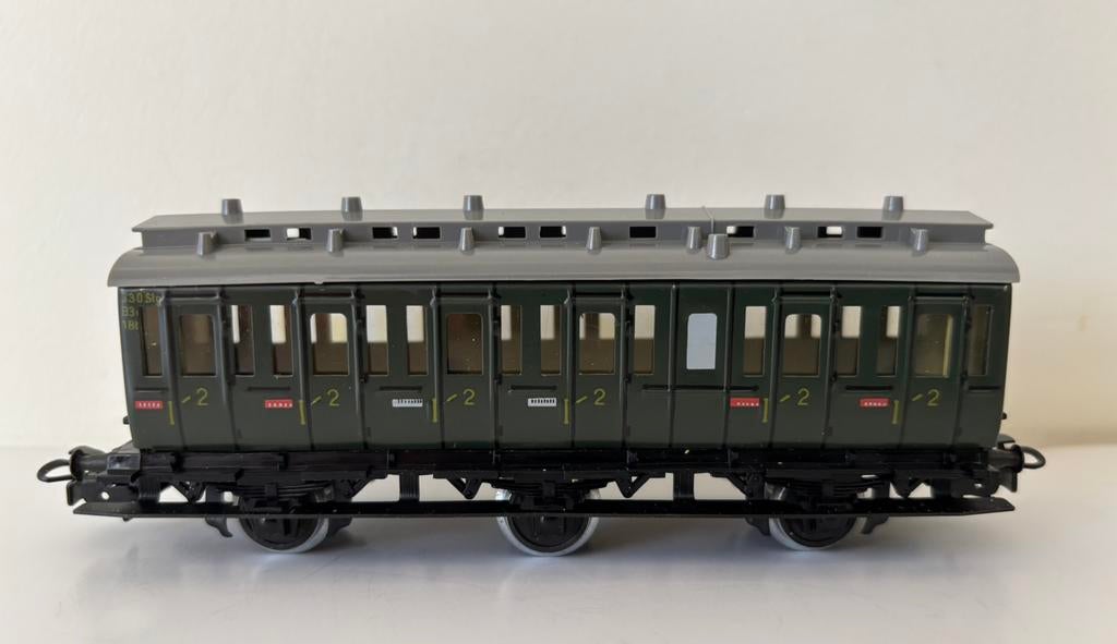 Märklin H0 4004 - 3-assig personenrijtuig van de DB in ovp, Wisselstroom, Overige typen, Nieuw, Ophalen of Verzenden