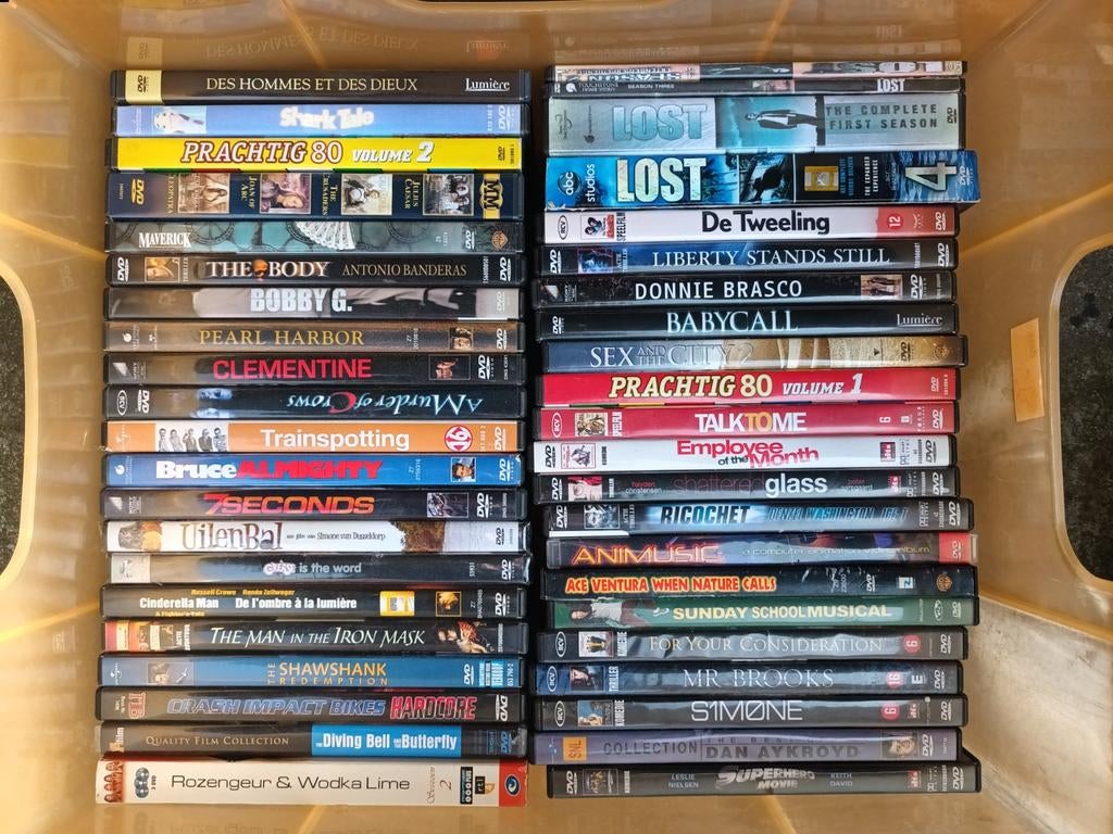 Verzameling dvd's allerlei genres, Alle leeftijden, Ophalen, Zo goed als nieuw