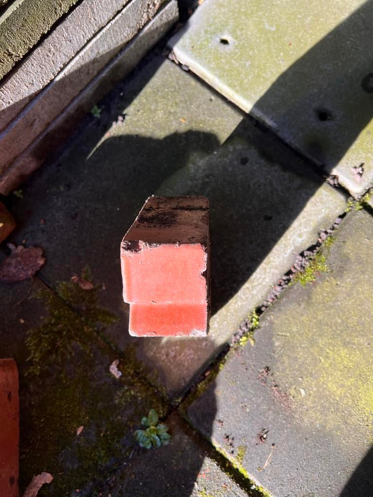 Lekdorpels, geglazuurde lekdorpels, Doe-het-zelf en Verbouw, Ophalen of Verzenden, Bakstenen