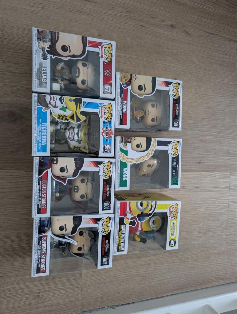 Funko Pop! Verzameling (7 stuks), Ophalen of Verzenden, Nieuw
