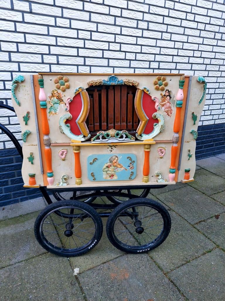 18 toets draaiorgeltje, Muziek en Instrumenten, Draaiorgels, Ophalen of Verzenden