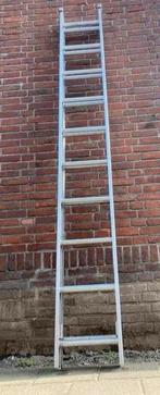Altrex schuifladder 2-delig, Ophalen, Gebruikt, Ladder, Opvouwbaar of Inschuifbaar