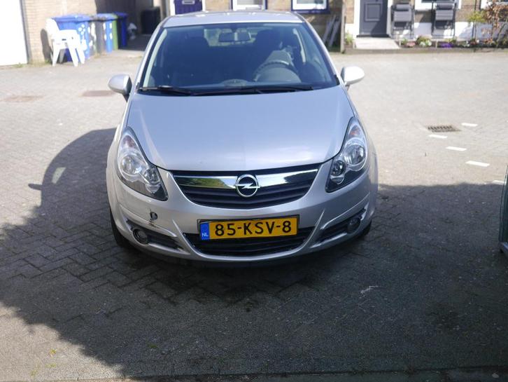 Opel Corsa 1.2 16V 3D Easytronic 2010 Grijs +APK, Auto's, Opel, Particulier, Corsa, Airbags, Centrale vergrendeling, Elektrische buitenspiegels