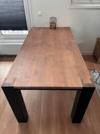 Massief houten eettafel, Huis en Inrichting, Tafels | Eettafels, Ophalen, Gebruikt, 50 tot 100 cm, 150 tot 200 cm