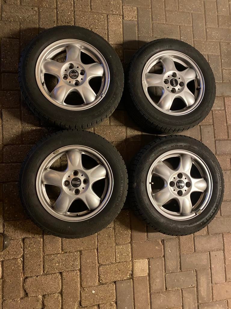 Nette mini velgen met winterbanden, Auto-onderdelen, Banden en Velgen, Ophalen, 15 inch, Velg(en), 175 mm