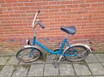 Blauwe vouwfiets, Fietsen en Brommers, Ophalen, 20 inch of meer, Gebruikt, -