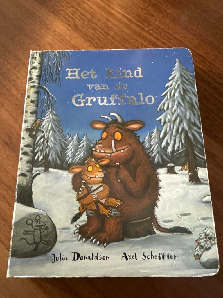 Het kind van de Gruffalo - Julia Donaldson & Axel Scheffler, Gelezen, Jongen of Meisje, Ophalen of Verzenden, Voorleesboek
