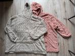2 oversized home hoodie roze beige, Ophalen of Verzenden, Zo goed als nieuw, Beige