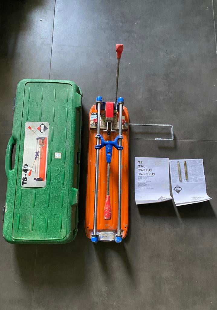 Rubi TS-40 Tegelsnijder, Ophalen of Verzenden