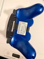 PlayStation 3 Controller - Blauw met toetsenbord, Gebruikt, PlayStation 3, Ophalen of Verzenden, Controller