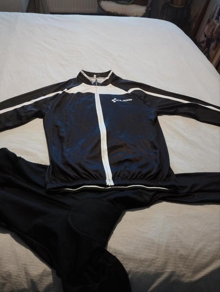 Cube Winterfietskleding Wielrennen Maat XL - Jas & Broek, Sport en Fitness, Wielrennen, Gebruikt, Kleding, Ophalen of Verzenden