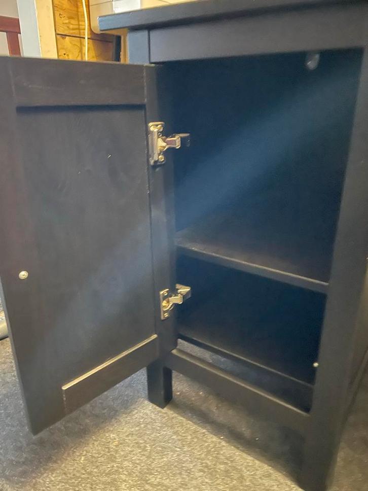 Bureau met kast en lades (IKEA), Huis en Inrichting, Bureaus, Gebruikt, Bureau-kast combinatie, IKEA, Modern, Hout, Bruin, Met lades