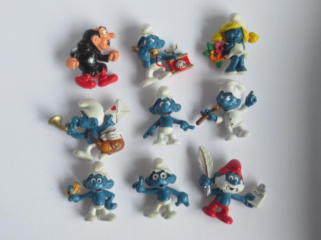 Smurfen clips, Verzamelen, Smurfen, Ophalen of Verzenden, Zo goed als nieuw, Overige Smurfen, Overige typen