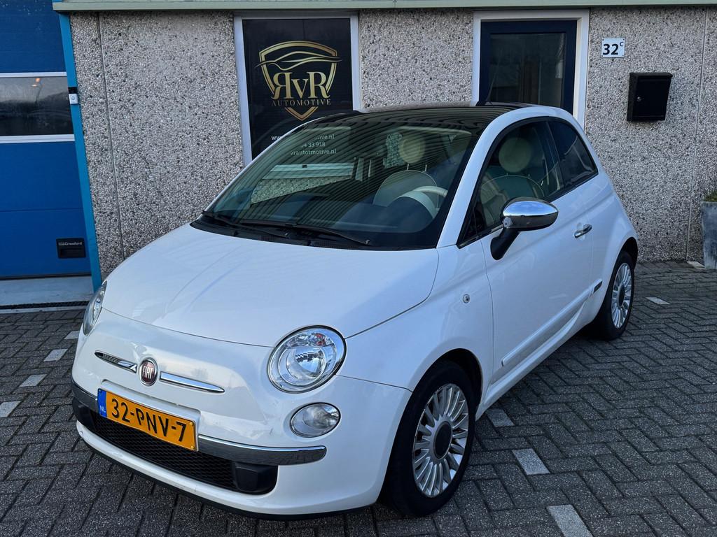 Fiat 500 0.9 TwinAir PANO Lounge Nieuwe Koppeling (bj 2011), Euro 5, 86 pk, Gebruikt, 31 €/maand