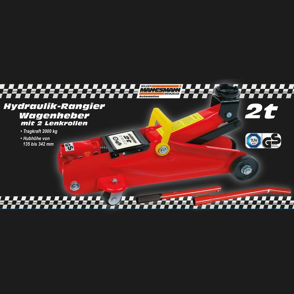 MANNESMANN garagekrik 2 ton | NU GRATIS VERZENDING, Auto diversen, Garagekrik, ., Nieuw, Ophalen of Verzenden