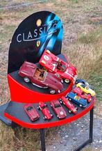 Complete Ferrari Shell Classico auto collectie met display., Ophalen, Auto, ., Zo goed als nieuw