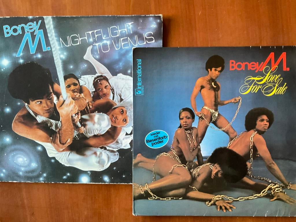 2 lp’s Boney M, gaaf, Ophalen of Verzenden, Zo goed als nieuw