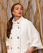 🌷Mooie creme kleur tussen jas van Caroline Biss 42 44, Kleding | Dames, Overige kleuren, Verzenden, Maat 42/44 (L), Zo goed als nieuw
