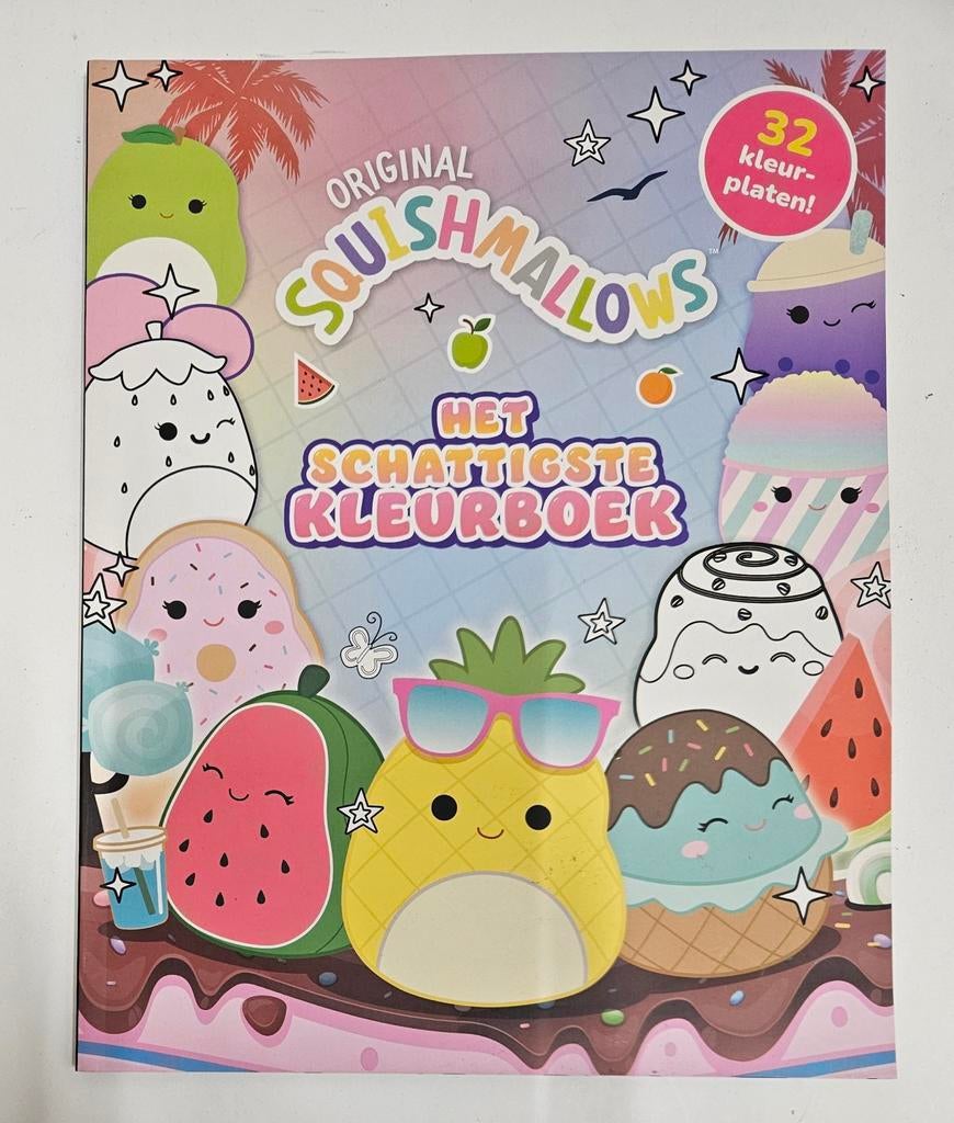 Het officiële Squishmallows kleurboek, Ophalen of Verzenden, Zo goed als nieuw, Non-fictie